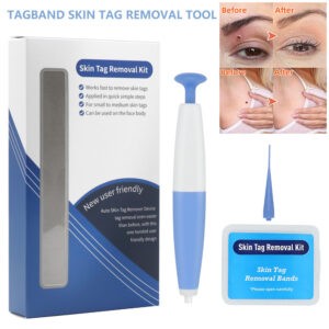 Skin Tag Removal Kit Home Use Mole Wart Remover Micro Band Skin Tag Treatment Tool Easy To Clean Skin Care Tool